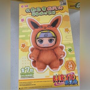 100% Toptoy Authentic: Naruto Plush Toy - Blind Box Sold as Single